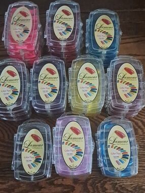 30 NEW Packs Of Lamour Color Tip Nail Tips - Assorted Colors